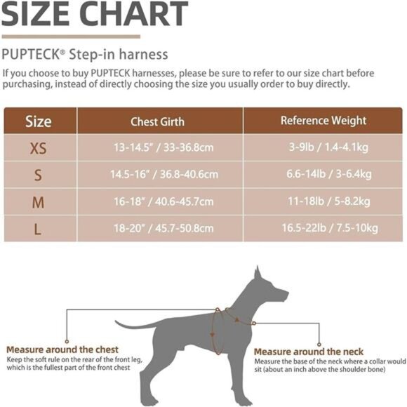 Dog Harness and Leash Set for Small Medium Dogs No Pull Step-in Soft Mesh Vest - Picture 6 of 7